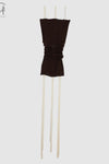 BASERANGE hollow strap skirt DRHSS-RB-SP24 TACTILE